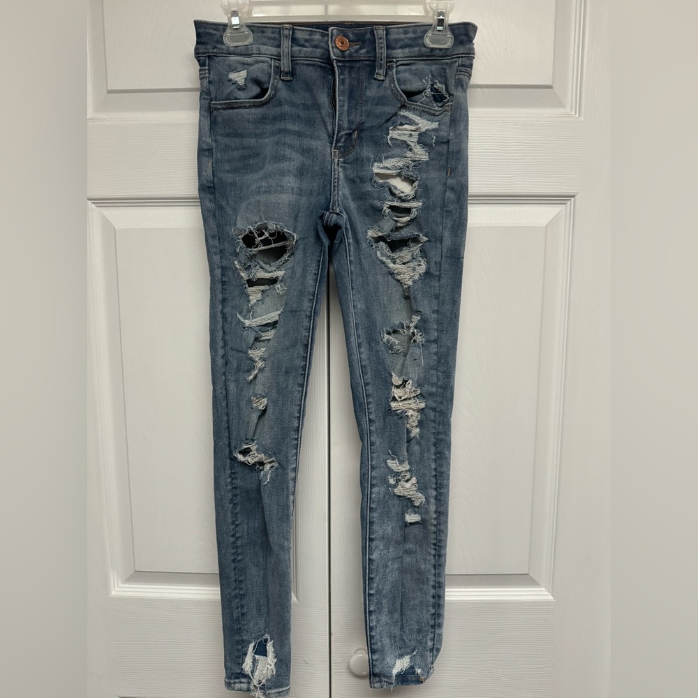 American Eagle Hi-Rise Jeggings Size 4